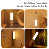 Smart LED Motion Sensor Night Light - Lumos | Energy-Efficient, Auto-On/Off, Adjustable Brightness
