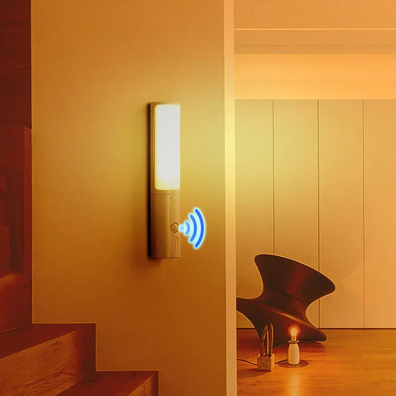 Smart LED Motion Sensor Night Light - Lumos | Energy-Efficient, Auto-On/Off, Adjustable Brightness