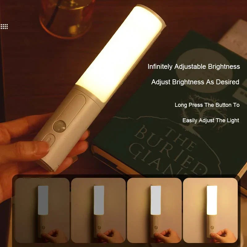Smart LED Motion Sensor Night Light - Lumos | Energy-Efficient, Auto-On/Off, Adjustable Brightness