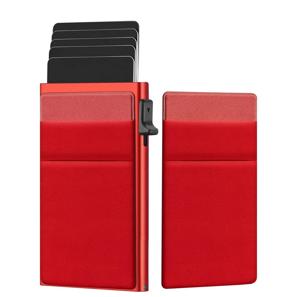 Enhanced Product Title: **Slim RFID-Blocking Metal Wallet for Men - Ultra-Thin Mini Credit Card Holder** 

This title emphasizes key features like "RFID-Blocking" and "Ultra-Thin," which are likely to attract more attention in Google Shopping searches.