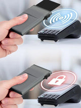 Enhanced Product Title: **Slim RFID-Blocking Metal Wallet for Men - Ultra-Thin Mini Credit Card Holder** 

This title emphasizes key features like "RFID-Blocking" and "Ultra-Thin," which are likely to attract more attention in Google Shopping searches.