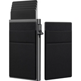 Enhanced Product Title: **Slim RFID-Blocking Metal Wallet for Men - Ultra-Thin Mini Credit Card Holder** 

This title emphasizes key features like "RFID-Blocking" and "Ultra-Thin," which are likely to attract more attention in Google Shopping searches.