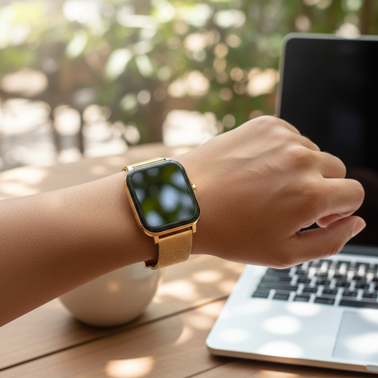 Smart Watch – Fitness Activity Tracking & Square Design