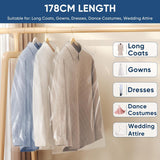 Premium Clear Garment Bag Set – Protective Clothing Covers for Travel & Storage | 5-Piece Set