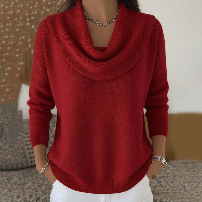 Women's longline sweater, view 2