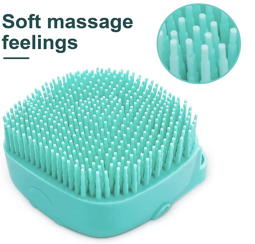 Premium Soft Brush for Bathing & Grooming Pets - Gentle, Effective Pet Care Tool for Dogs & Cats