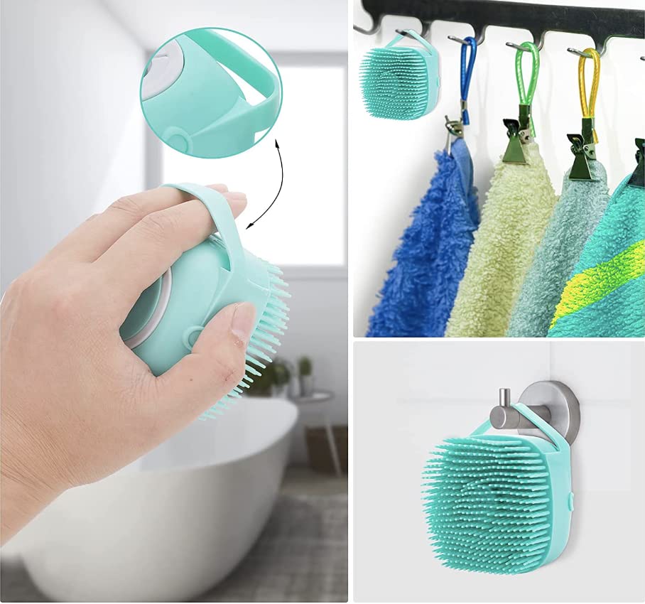 Premium Soft Brush for Bathing & Grooming Pets - Gentle, Effective Pet Care Tool for Dogs & Cats