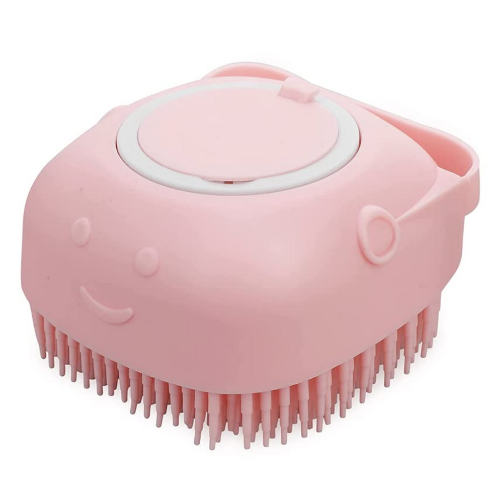 Premium Soft Brush for Bathing & Grooming Pets - Gentle, Effective Pet Care Tool for Dogs & Cats