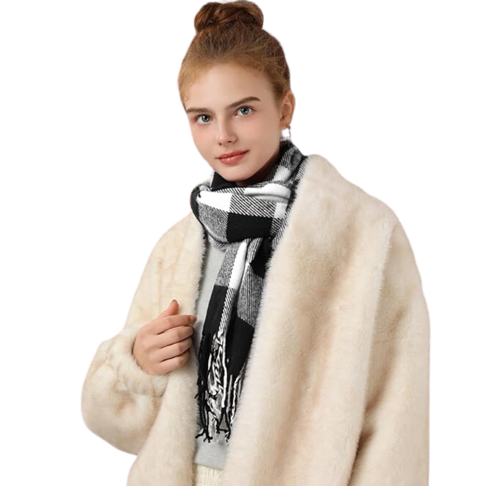 Luxurious Soft Cashmere Winter Scarf - Martha | Cozy & Stylish Cold Weather Accessory