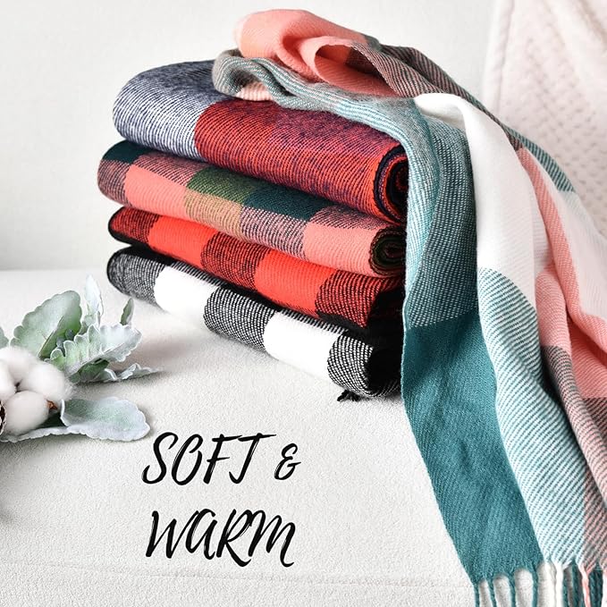 Luxurious Soft Cashmere Winter Scarf - Martha | Cozy & Stylish Cold Weather Accessory