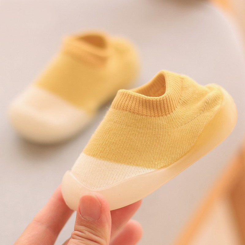 Soft Knitted Anti-Slip Toddler Shoes - Cozy Slippers for Little Feet