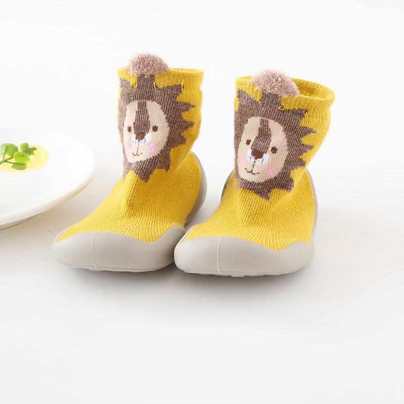 Soft Knitted Anti-Slip Toddler Shoes - Cozy Slippers for Little Feet