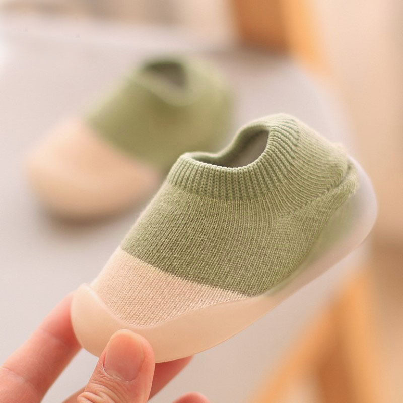 Soft Knitted Anti-Slip Toddler Shoes - Cozy Slippers for Little Feet