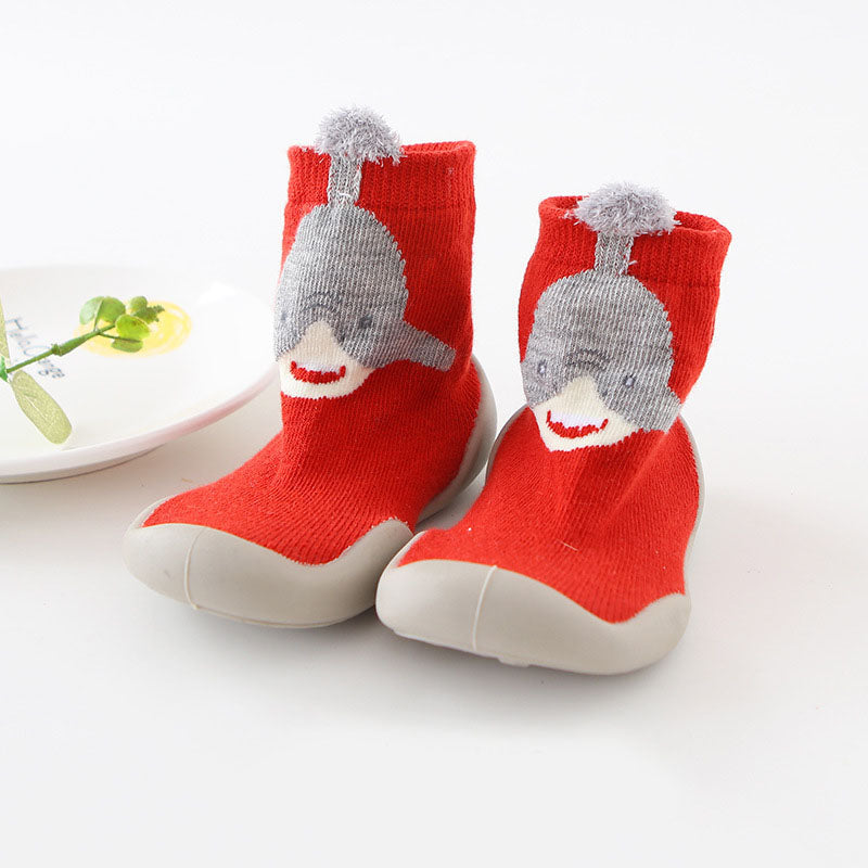 Soft Knitted Anti-Slip Toddler Shoes - Cozy Slippers for Little Feet