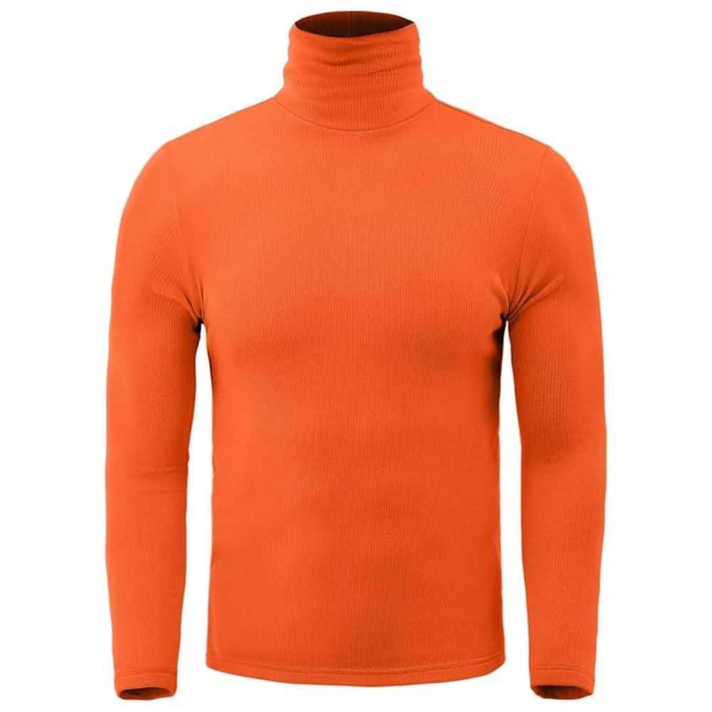 Men's Lucas Soft Thermal Roll Neck Baselayer - Ultimate Comfort & Warmth