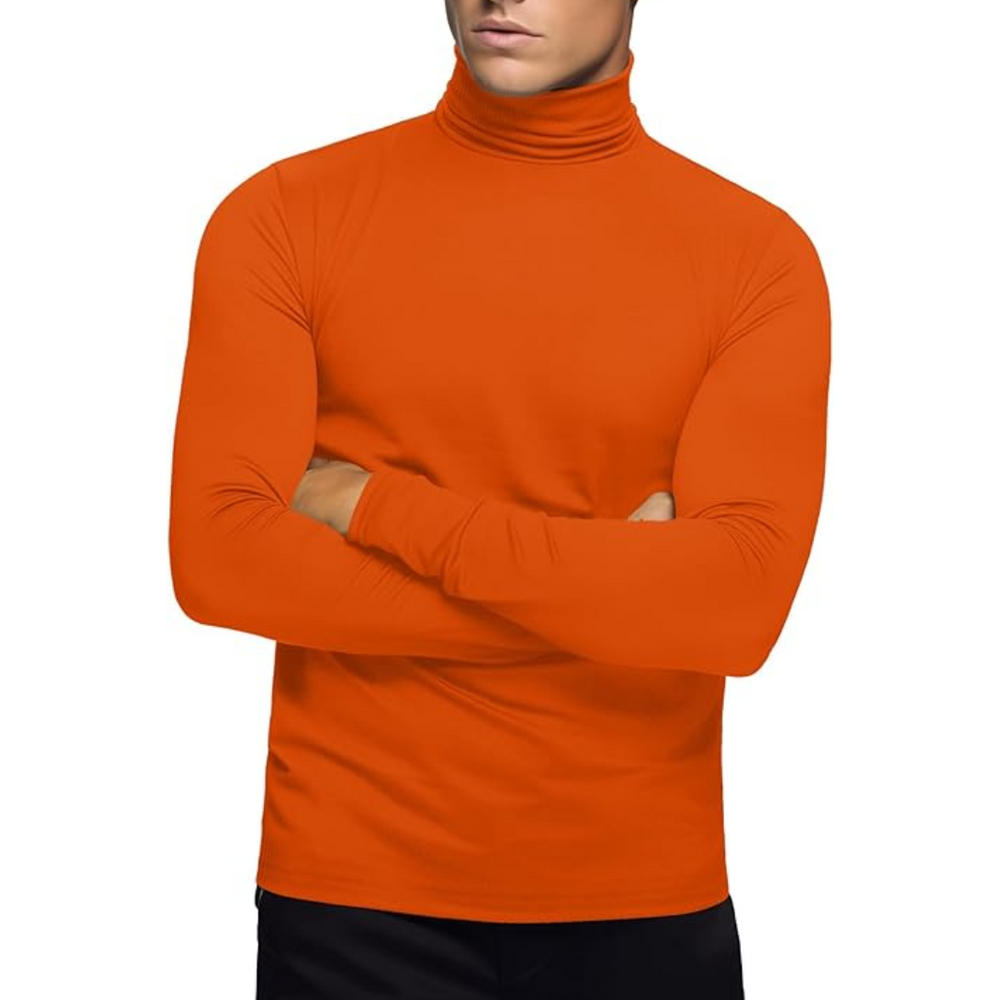 Men's Lucas Soft Thermal Roll Neck Baselayer - Ultimate Comfort & Warmth