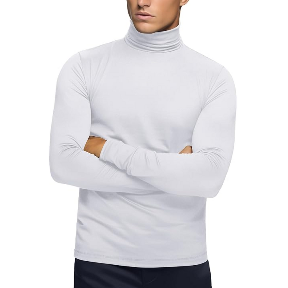 Men's Lucas Soft Thermal Roll Neck Baselayer - Ultimate Comfort & Warmth