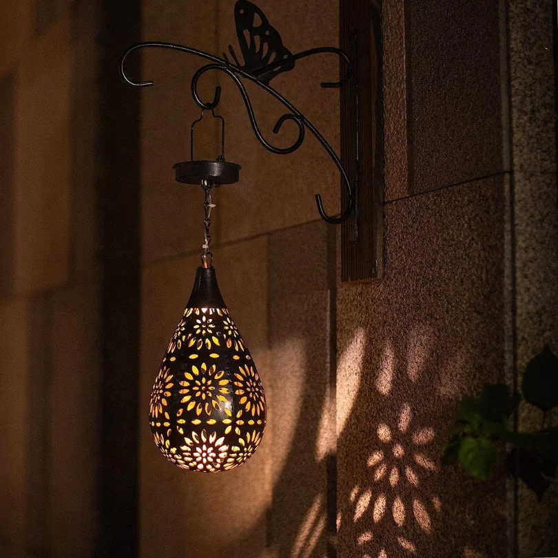 Enhanced Product Title: LumaBright Solar-Powered Outdoor Hanging Lamp - Eco-Friendly Garden Lighting Solution 

This title includes keywords that may improve visibility in Google Shopping while clearly conveying the product's features and benefits.