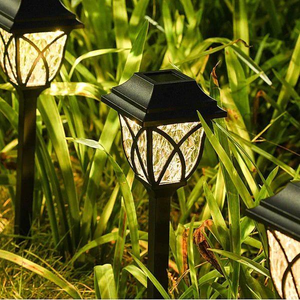 Solar Garden Lights - LunaGlow Natural Enchantment for Outdoor Ambiance