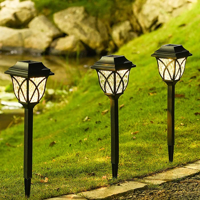 Solar Garden Lights - LunaGlow Natural Enchantment for Outdoor Ambiance
