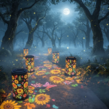 Solar Powered Lantern – Decorative Garden Light & USB-C Rechargeable