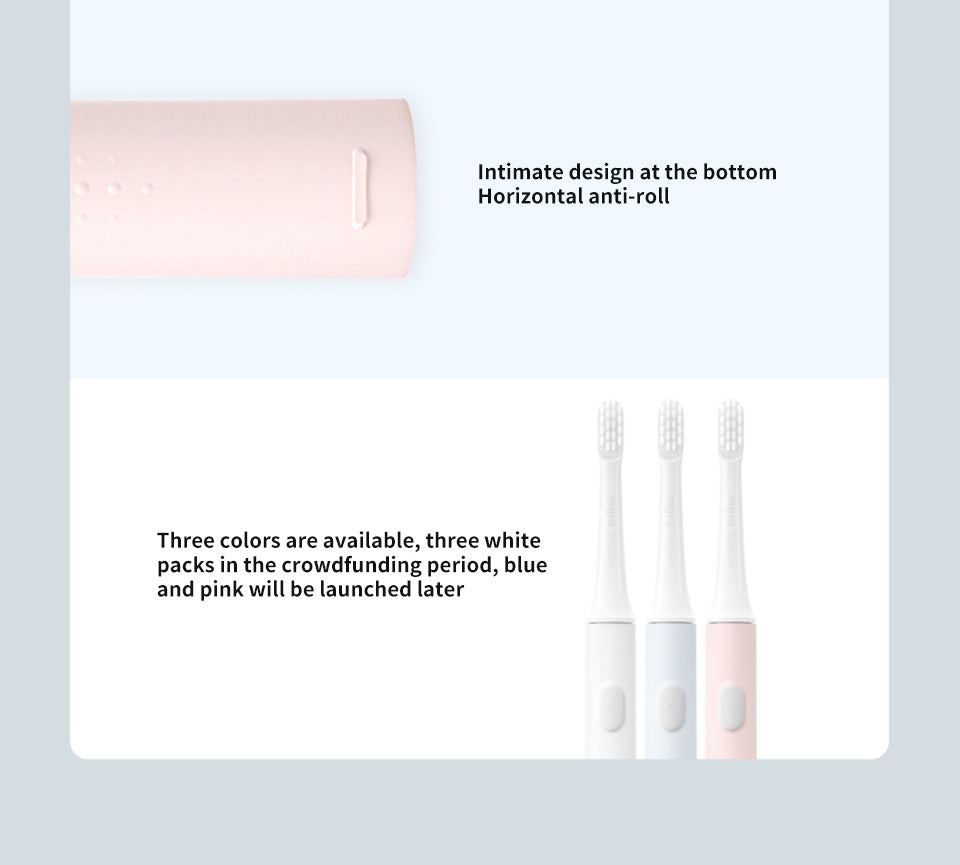 Waterproof Sonic Electric Toothbrush - USB Rechargeable, Advanced Cleaning Technology