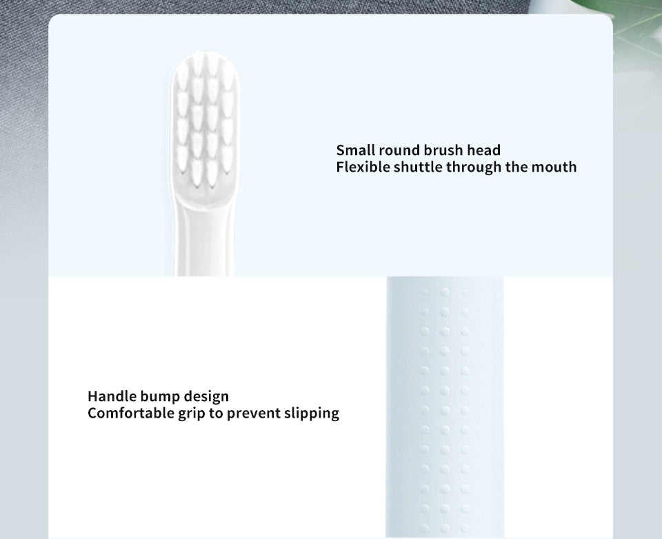 Waterproof Sonic Electric Toothbrush - USB Rechargeable, Advanced Cleaning Technology