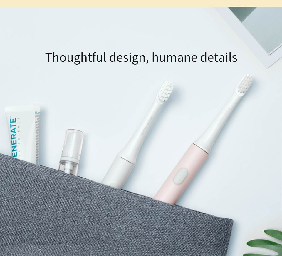 Waterproof Sonic Electric Toothbrush - USB Rechargeable, Advanced Cleaning Technology