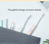 Waterproof Sonic Electric Toothbrush - USB Rechargeable, Advanced Cleaning Technology