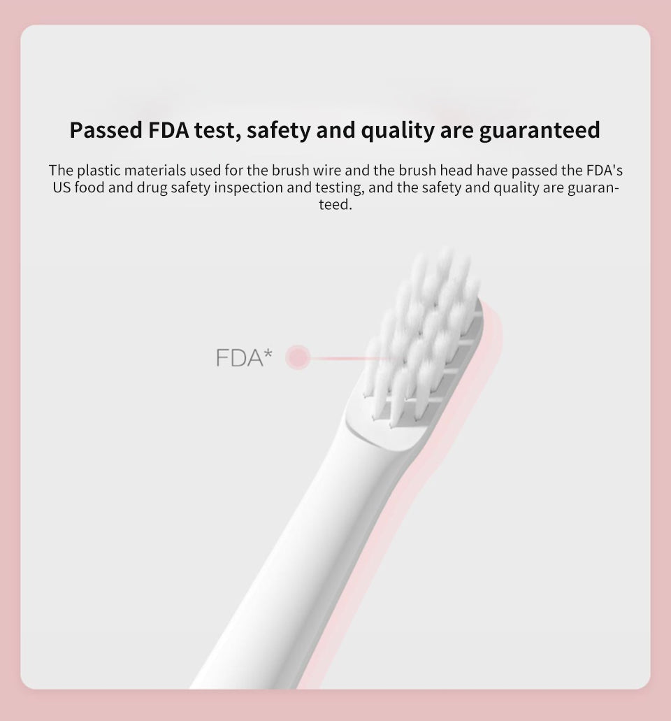 Waterproof Sonic Electric Toothbrush - USB Rechargeable, Advanced Cleaning Technology