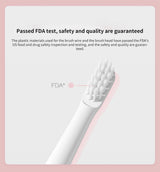 Waterproof Sonic Electric Toothbrush - USB Rechargeable, Advanced Cleaning Technology