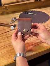 Sorrin Handmade Full Grain Leather Wallet with Pen Slot - Premium Quality, Stylish & Functional Design