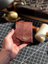 Sorrin Handmade Full Grain Leather Wallet with Pen Slot - Premium Quality, Stylish & Functional Design