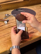 Sorrin Handmade Full Grain Leather Wallet with Pen Slot - Premium Quality, Stylish & Functional Design