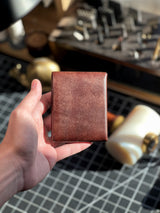 Sorrin Handmade Full Grain Leather Wallet with Pen Slot - Premium Quality, Stylish & Functional Design