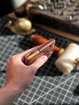 Sorrin Handmade Full Grain Leather Wallet with Pen Slot - Premium Quality, Stylish & Functional Design