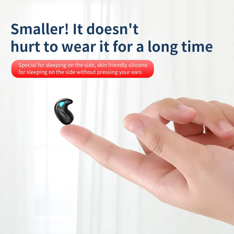 Enhanced Product Title: **SoundBeats Ultra-Thin Wireless Sleep Earbuds - Comfortable Noise-Canceling Design for Restful Sleep**
