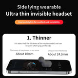 Enhanced Product Title: **SoundBeats Ultra-Thin Wireless Sleep Earbuds - Comfortable Noise-Canceling Design for Restful Sleep**