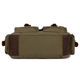 UrbanTrail Spacious Men's Canvas Crossbody Bag - Stylish & Functional Travel Accessory