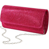 Ramona Sparkle Clutch - Elegant Evening Bag with Glitter Finish for Parties & Special Occasions