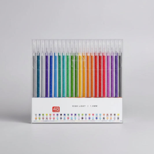 Glitter Gel Pens – Quick-Dry Ink, Multicolor Set & Smooth Writing Glide