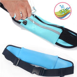 Lightweight Waterproof Fitness Waist Pack - Adjustable Running Belt for Active Lifestyle, Ideal for Jogging, Hiking, and Outdoor Activities