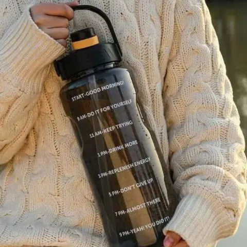 Premium Sports Water Bottle - 1.5L, 2L, 3L Sizes | BPA-Free, Leak-Proof, and Durable for Hydration on the Go