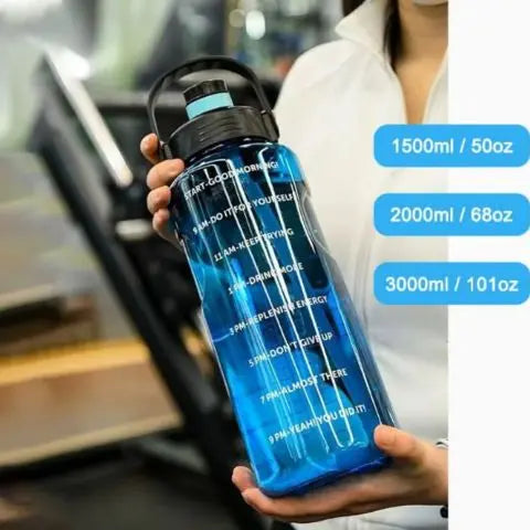 Premium Sports Water Bottle - 1.5L, 2L, 3L Sizes | BPA-Free, Leak-Proof, and Durable for Hydration on the Go