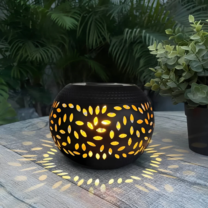 Enhanced Product Title: "LumoPattern Spotted Solar Garden Lights - Eco-Friendly Outdoor Lighting for Pathways & Landscapes" 

This title includes relevant keywords, highlights the eco-friendly aspect, and specifies the product's use, making it more appeal