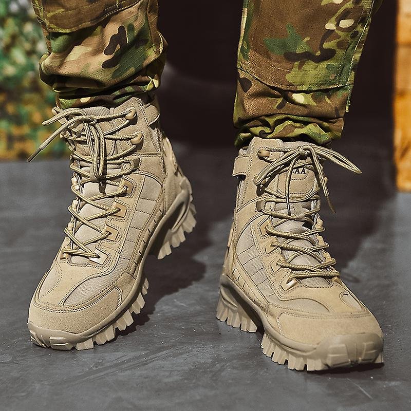 Waterproof Tactical Work Boots with Anti-Puncture Protection – TrailForce Tactical