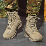 Waterproof Tactical Work Boots with Anti-Puncture Protection – TrailForce Tactical