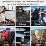 Axton – Ultra-Thin 10TB Portable Hard Drive with USB 3.0