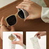 Self-Closing Eyeglasses Case – PVC Leather, Microfiber Lining & 18.5×9cm