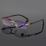 Gleitsichtbrille mit Blaulichtfilter und progressiven Gläsern